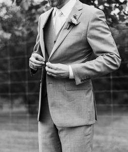 Man in een trouwpak van Topsuits